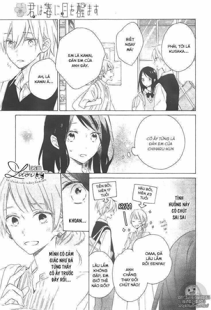 Kimi Wa Haru Ni Me Wo Samasu Chapter 2 trang 16