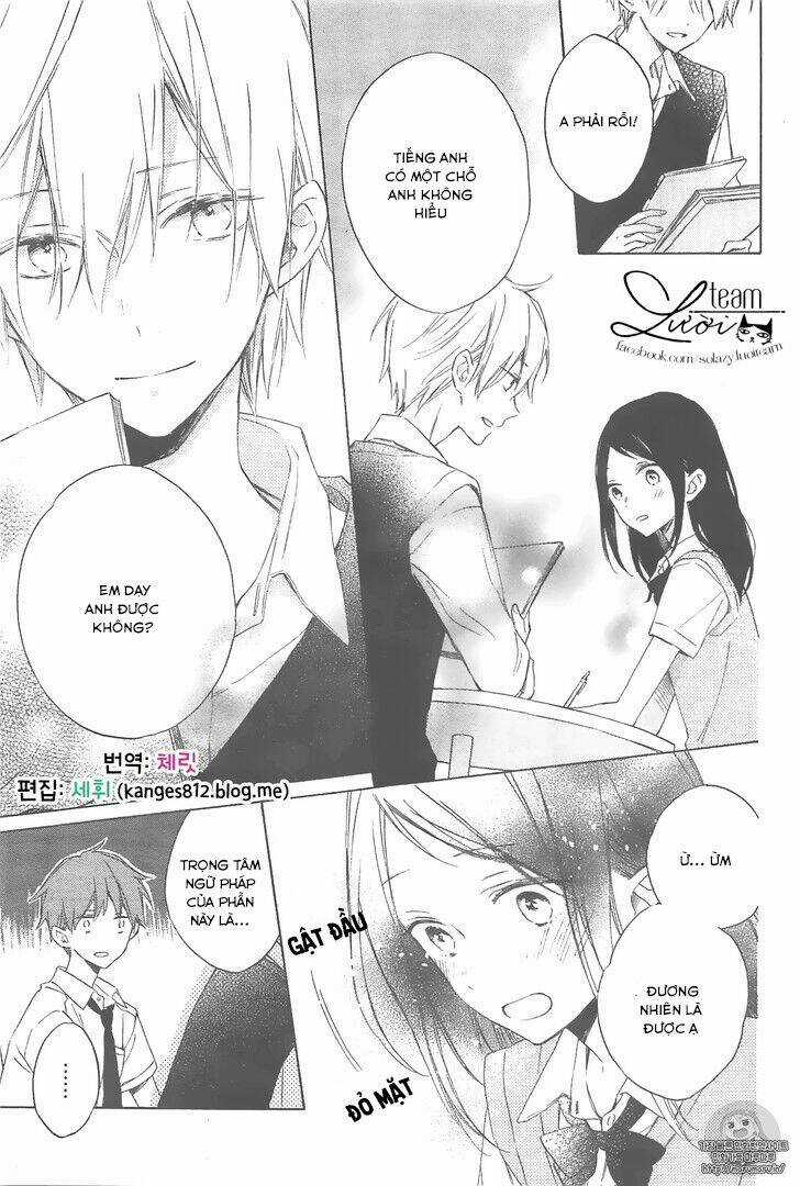 Kimi Wa Haru Ni Me Wo Samasu Chapter 3 trang 12