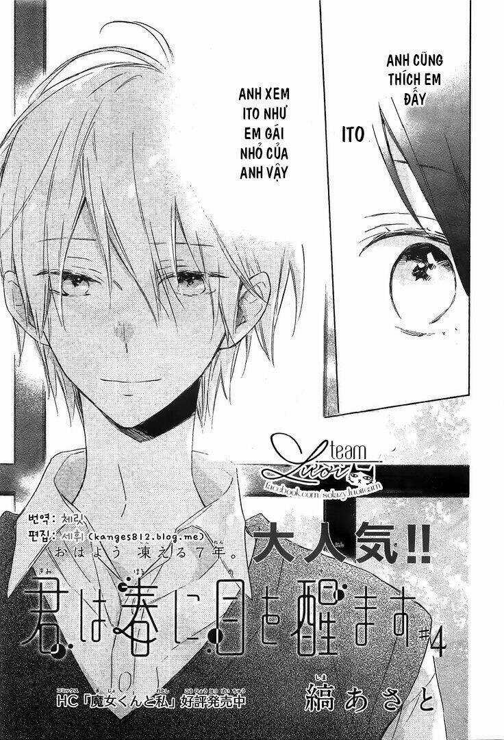 Kimi Wa Haru Ni Me Wo Samasu Chapter 4 trang 3