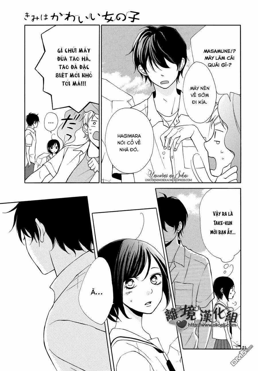 Kimi Wa Kawaii Onnanoko Chapter 5 trang 21