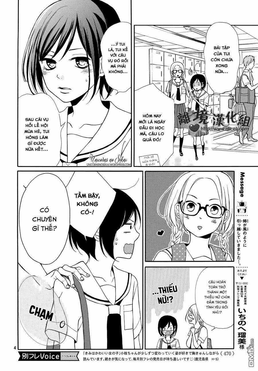 Kimi Wa Kawaii Onnanoko Chapter 5 trang 4