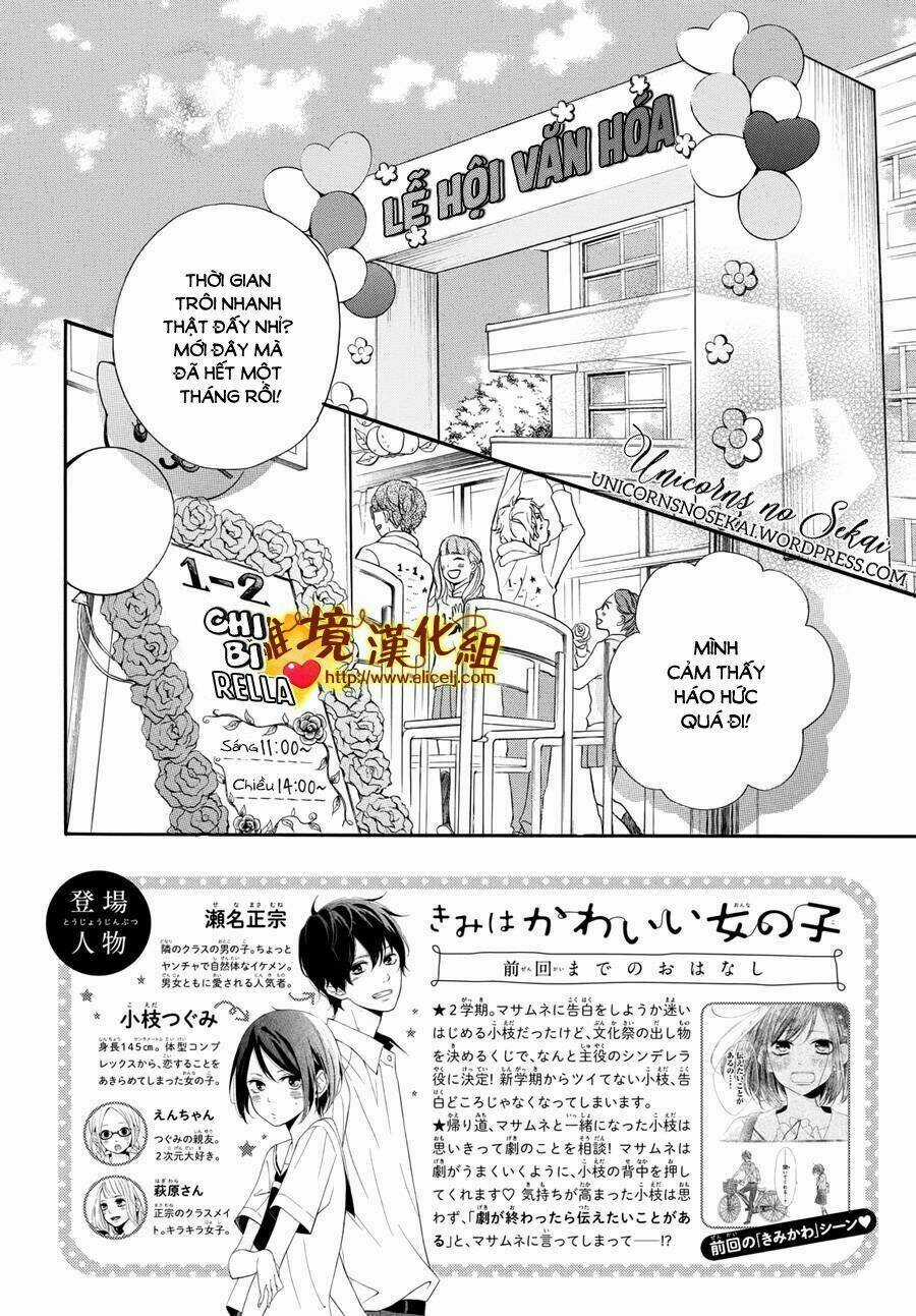 Kimi Wa Kawaii Onnanoko Chapter 8 trang 3