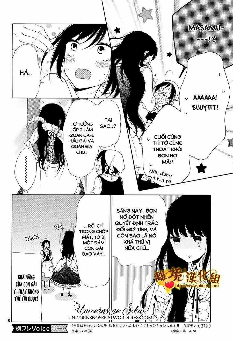 Kimi Wa Kawaii Onnanoko Chapter 8 trang 9