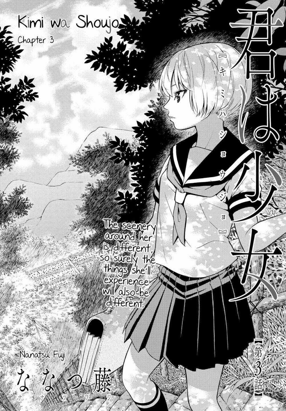 Kimi Wa Shoujo Chapter 3 trang 2