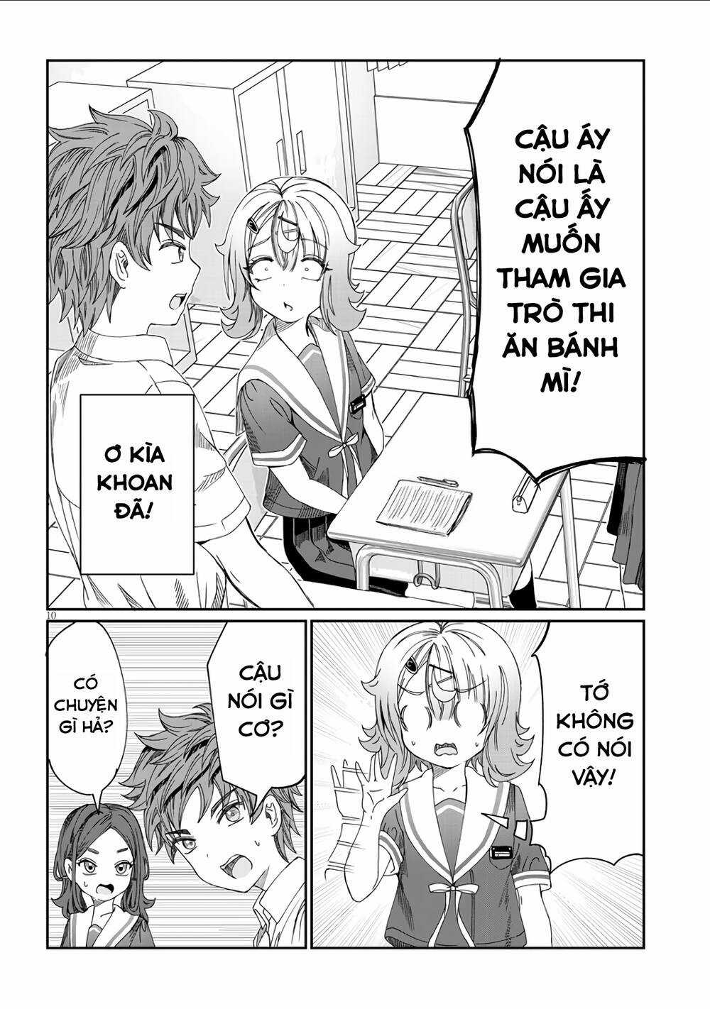 Kimi Wa Yakamashi Tojite Yo Kuchi Wo! Chapter 11 trang 10