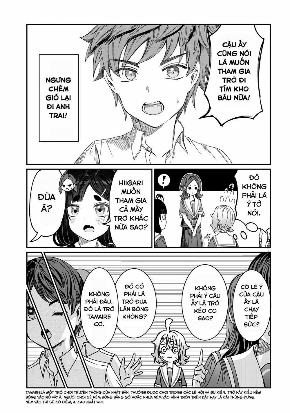 Kimi Wa Yakamashi Tojite Yo Kuchi Wo! Chapter 11 trang 11