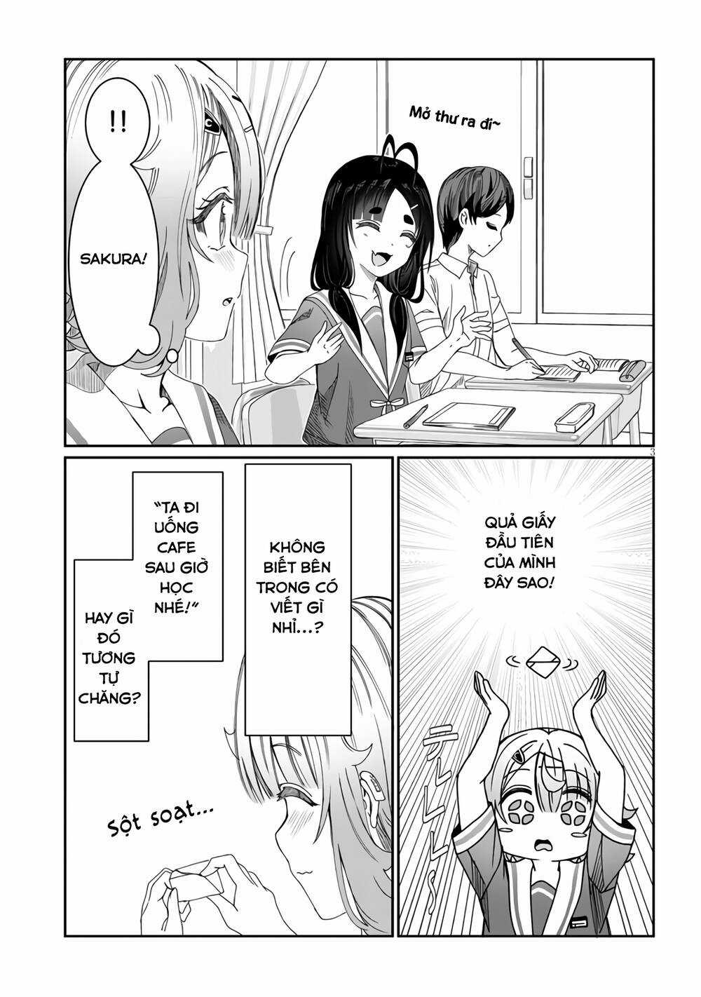 Kimi Wa Yakamashi Tojite Yo Kuchi Wo! Chapter 12 trang 3