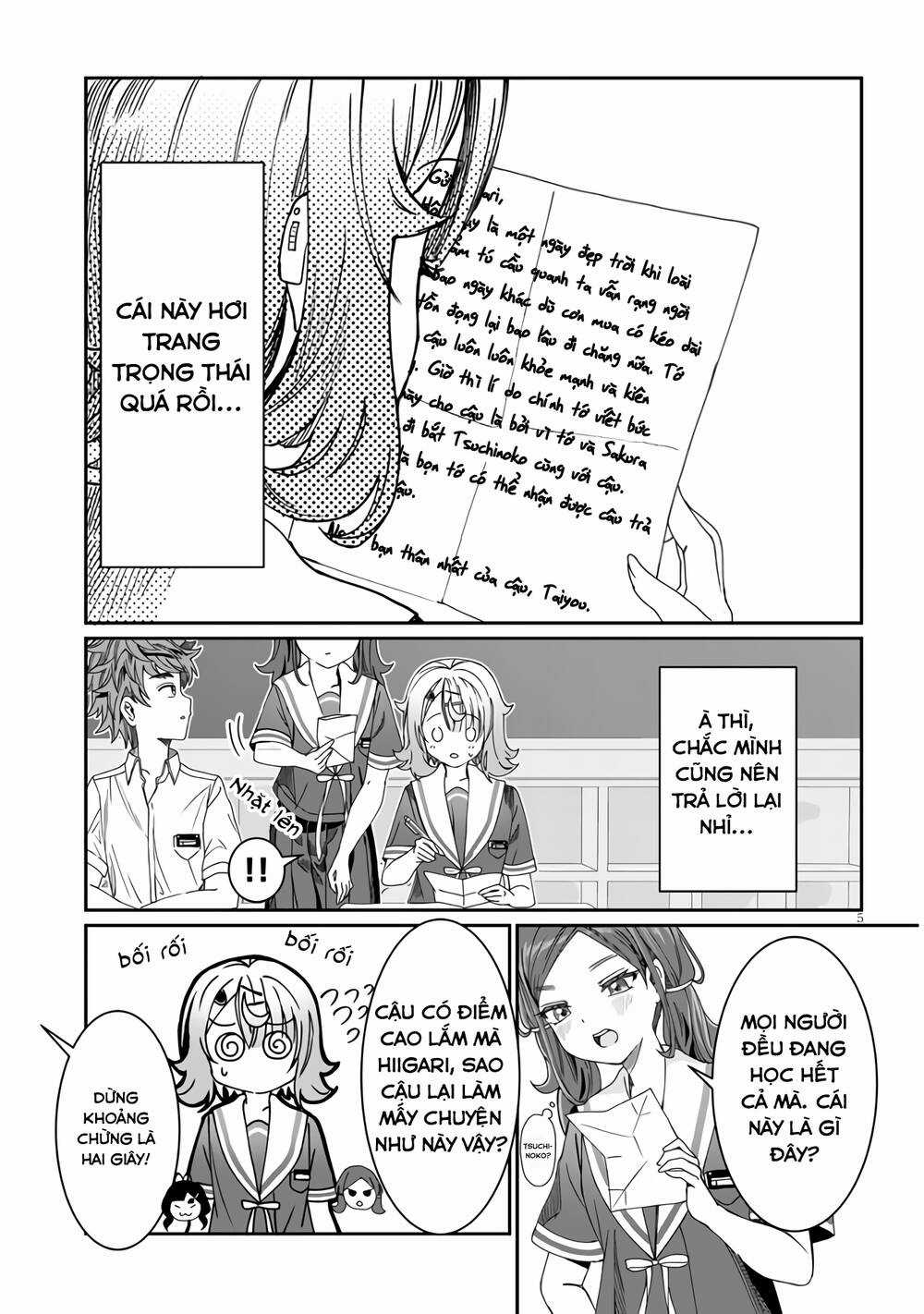 Kimi Wa Yakamashi Tojite Yo Kuchi Wo! Chapter 12 trang 5