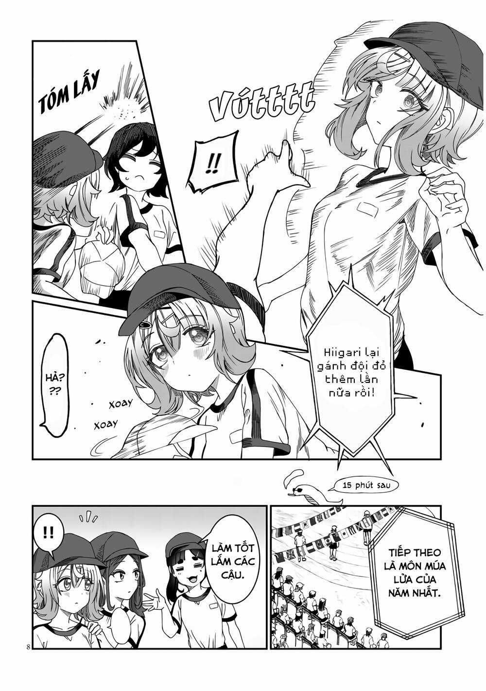 Kimi Wa Yakamashi Tojite Yo Kuchi Wo! Chapter 13 trang 8