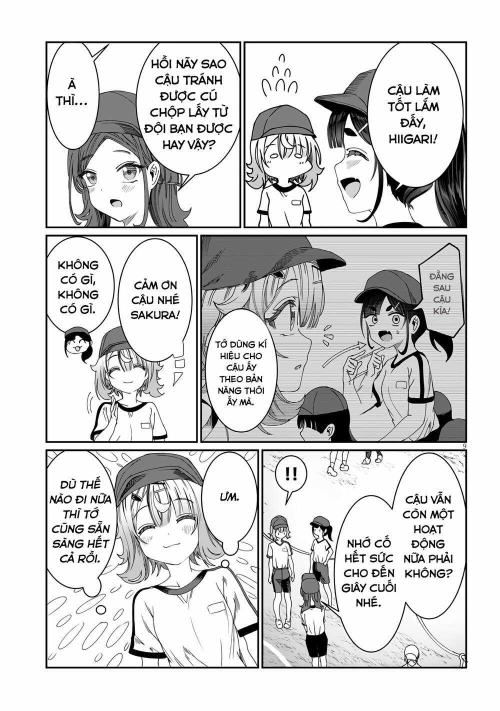 Kimi Wa Yakamashi Tojite Yo Kuchi Wo! Chapter 13 trang 9