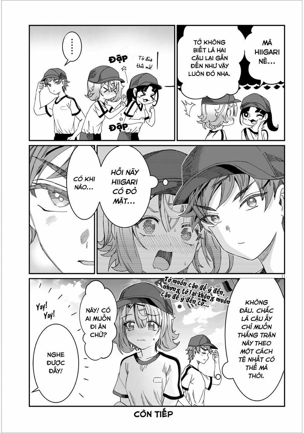 Kimi Wa Yakamashi Tojite Yo Kuchi Wo! Chapter 14 trang 11