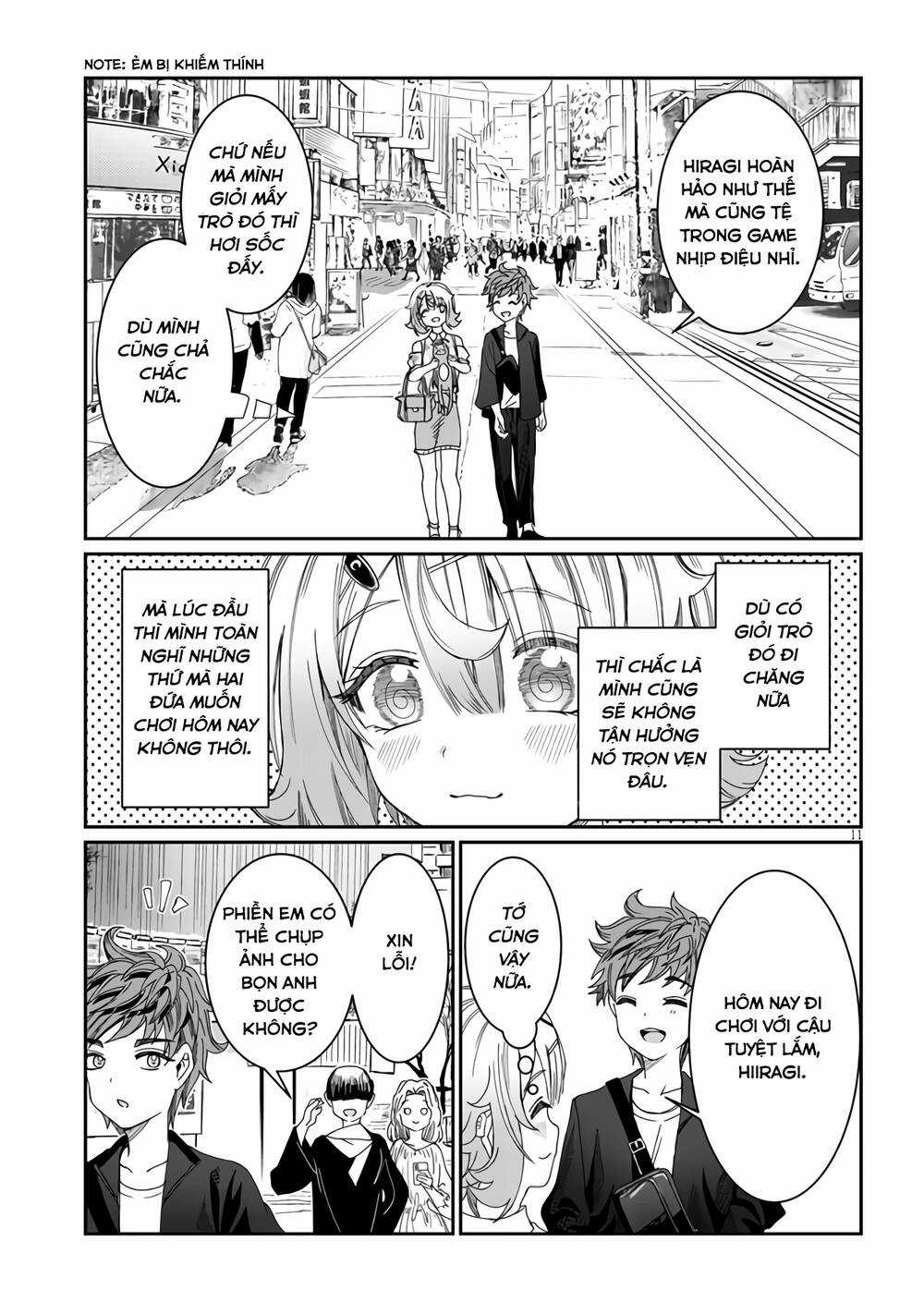 Kimi Wa Yakamashi Tojite Yo Kuchi Wo! Chapter 15 trang 11