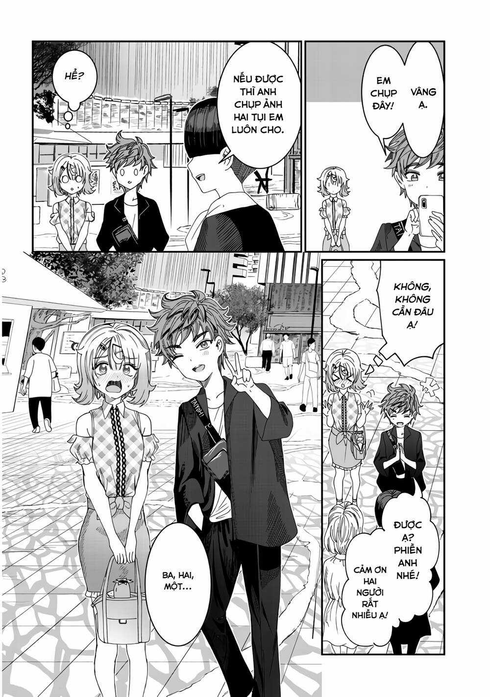 Kimi Wa Yakamashi Tojite Yo Kuchi Wo! Chapter 15 trang 12