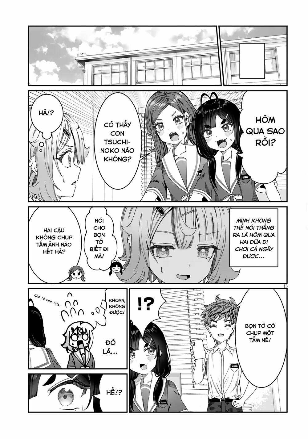 Kimi Wa Yakamashi Tojite Yo Kuchi Wo! Chapter 15 trang 13