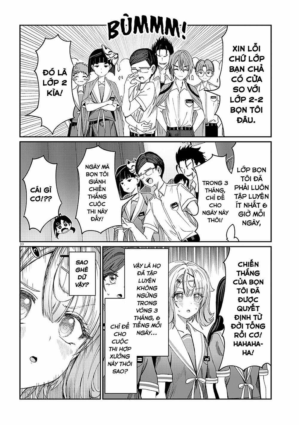 Kimi Wa Yakamashi Tojite Yo Kuchi Wo! Chapter 17 trang 10