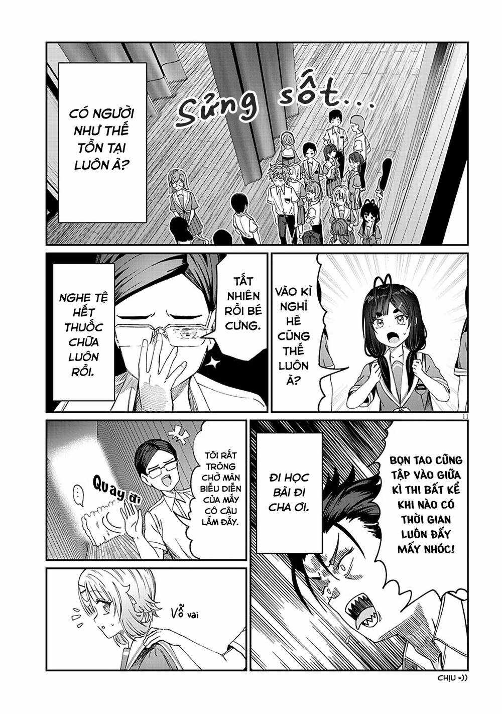 Kimi Wa Yakamashi Tojite Yo Kuchi Wo! Chapter 17 trang 11