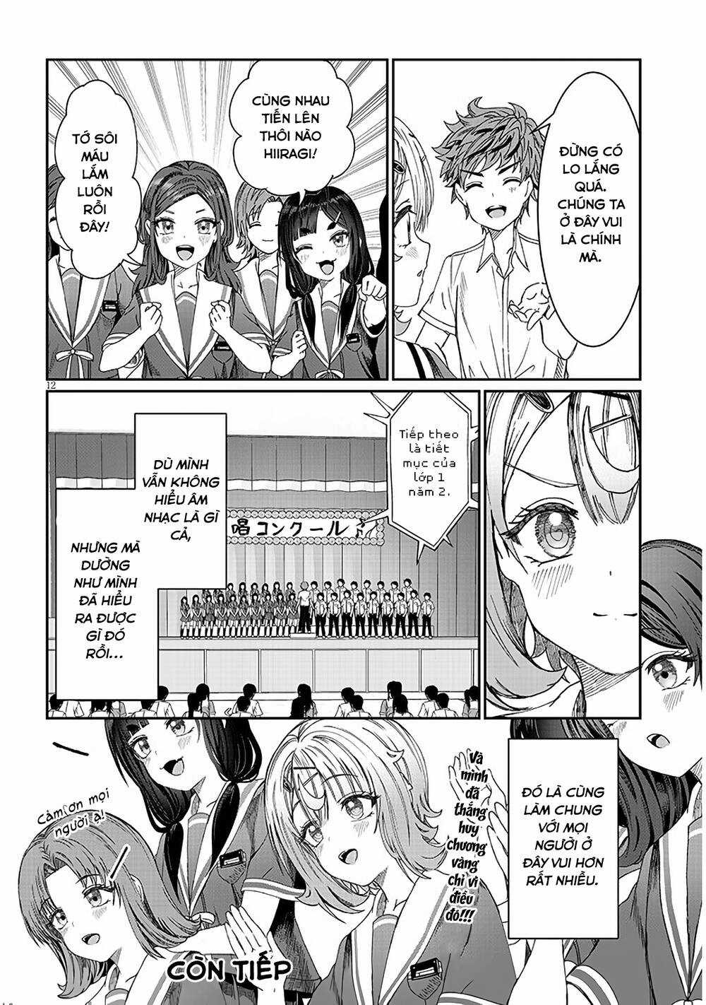 Kimi Wa Yakamashi Tojite Yo Kuchi Wo! Chapter 17 trang 12