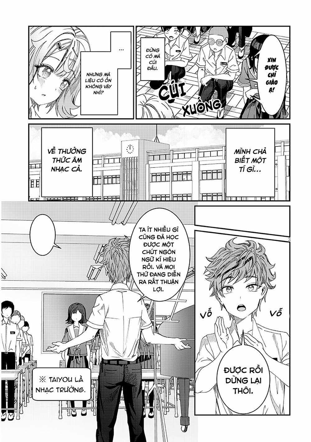 Kimi Wa Yakamashi Tojite Yo Kuchi Wo! Chapter 17 trang 3