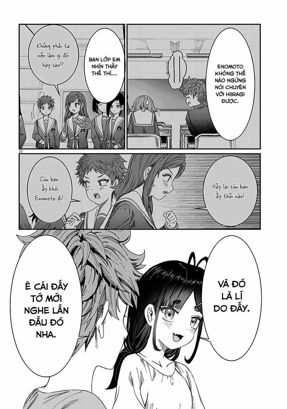 Kimi Wa Yakamashi Tojite Yo Kuchi Wo! Chapter 18 trang 10