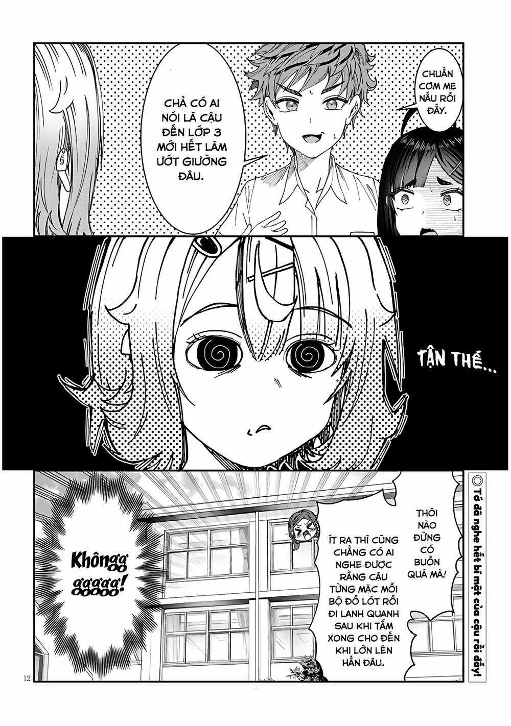 Kimi Wa Yakamashi Tojite Yo Kuchi Wo! Chapter 18 trang 12