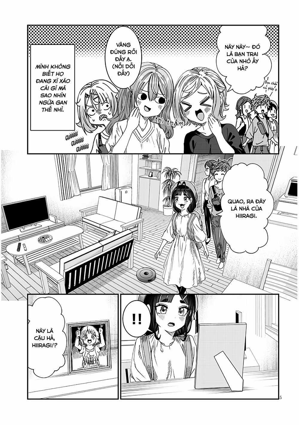 Kimi Wa Yakamashi Tojite Yo Kuchi Wo! Chapter 18 trang 5