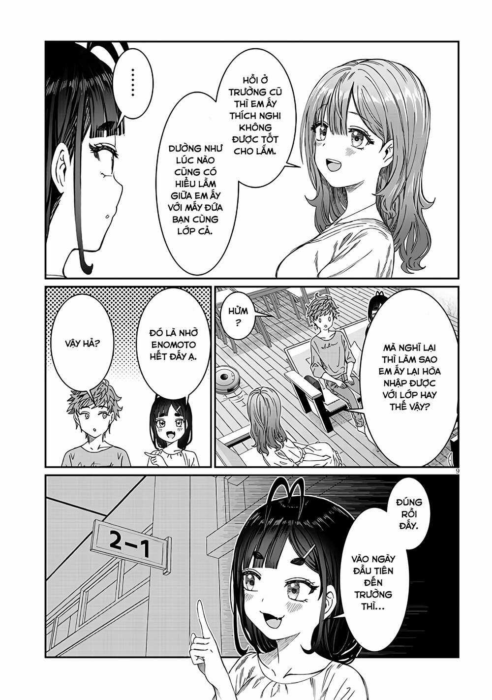 Kimi Wa Yakamashi Tojite Yo Kuchi Wo! Chapter 18 trang 9