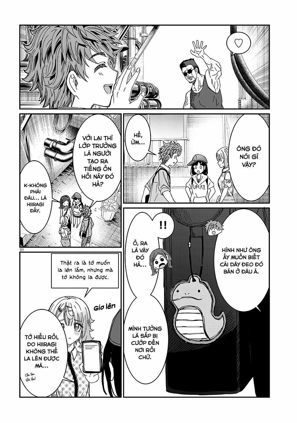 Kimi Wa Yakamashi Tojite Yo Kuchi Wo! Chapter 19 trang 10