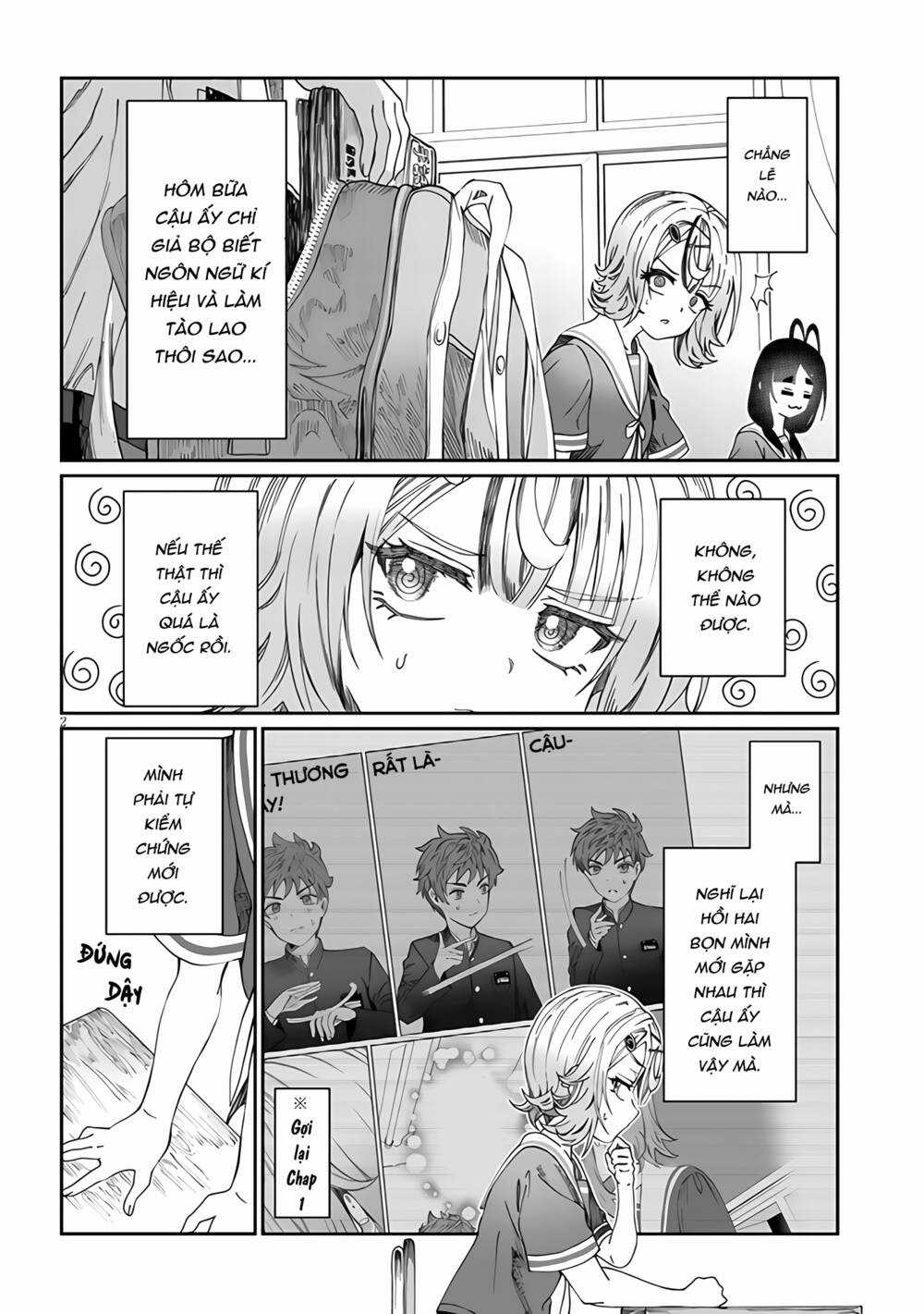 Kimi Wa Yakamashi Tojite Yo Kuchi Wo! Chapter 22 trang 2