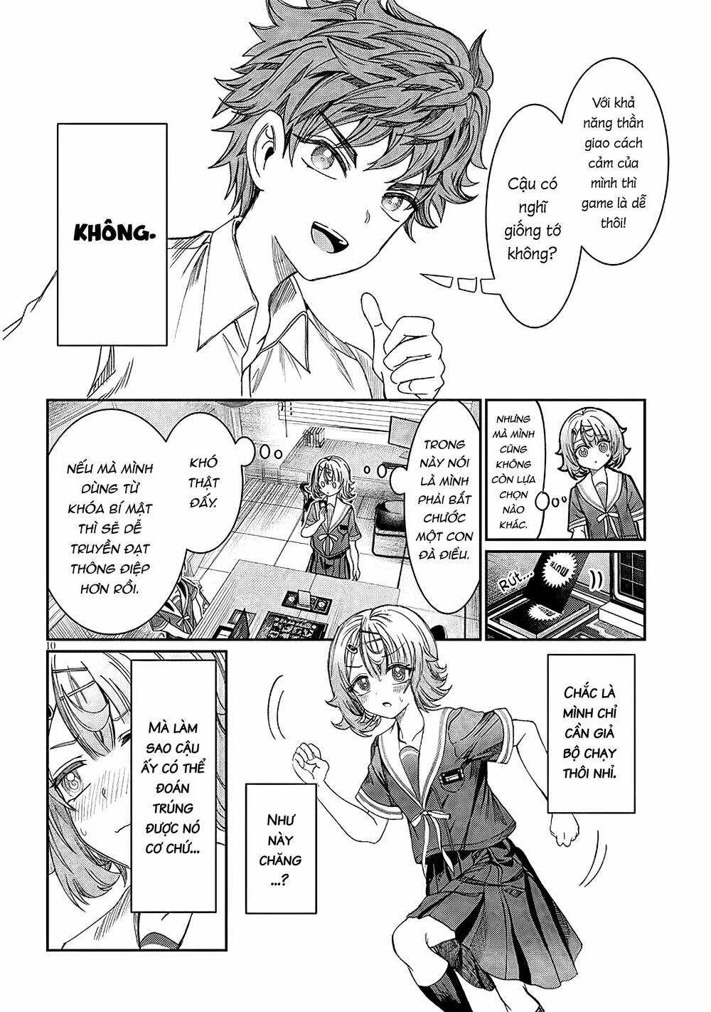 Kimi Wa Yakamashi Tojite Yo Kuchi Wo! Chapter 26 trang 10