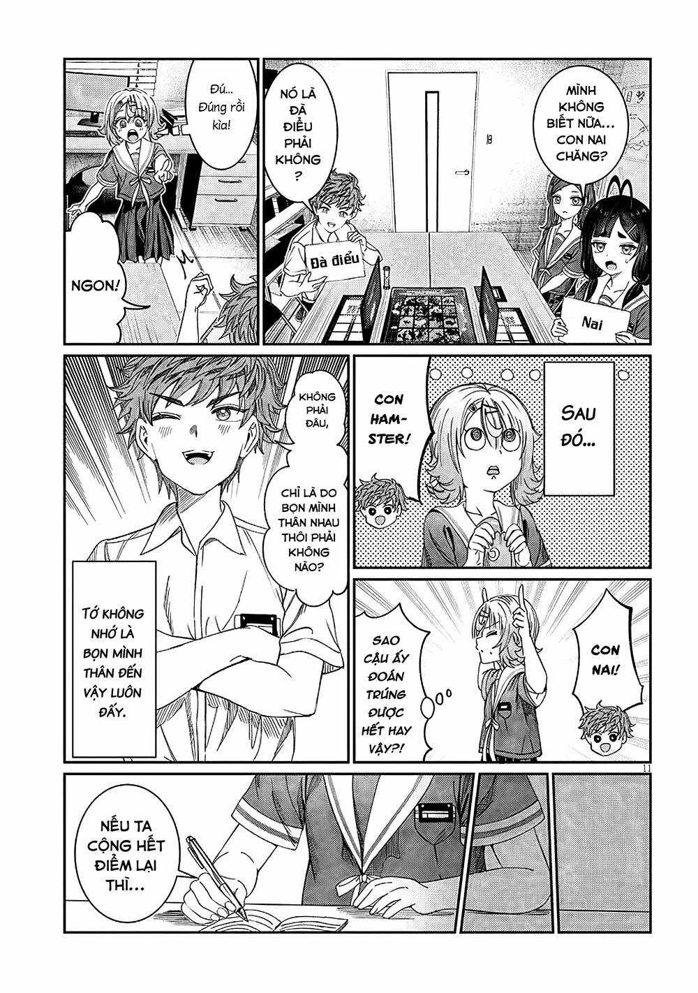 Kimi Wa Yakamashi Tojite Yo Kuchi Wo! Chapter 26 trang 11