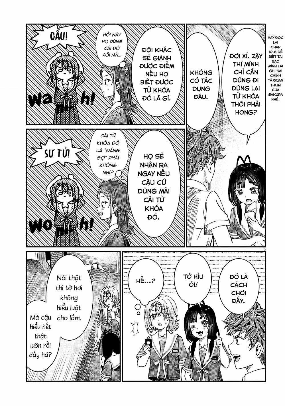 Kimi Wa Yakamashi Tojite Yo Kuchi Wo! Chapter 26 trang 5