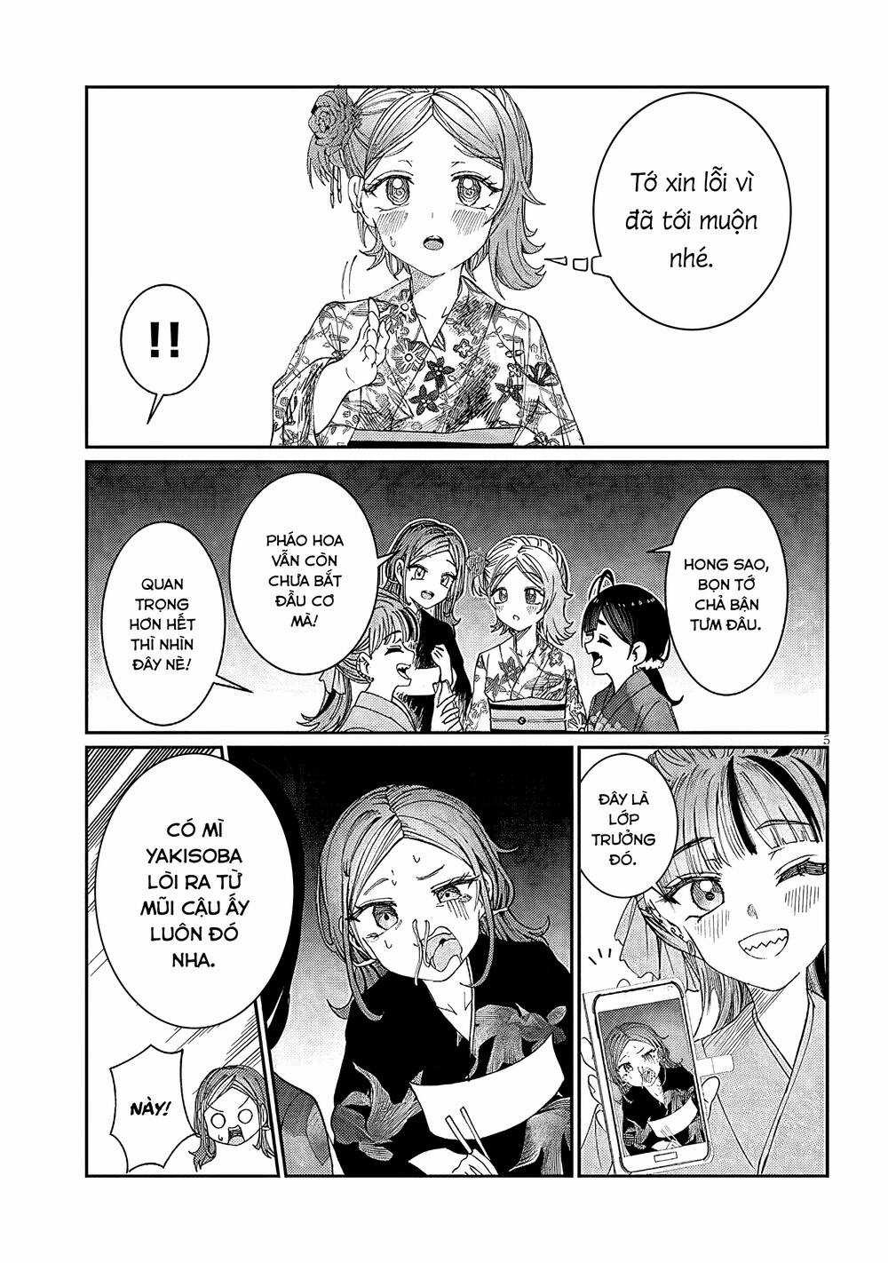 Kimi Wa Yakamashi Tojite Yo Kuchi Wo! Chapter 28 trang 5
