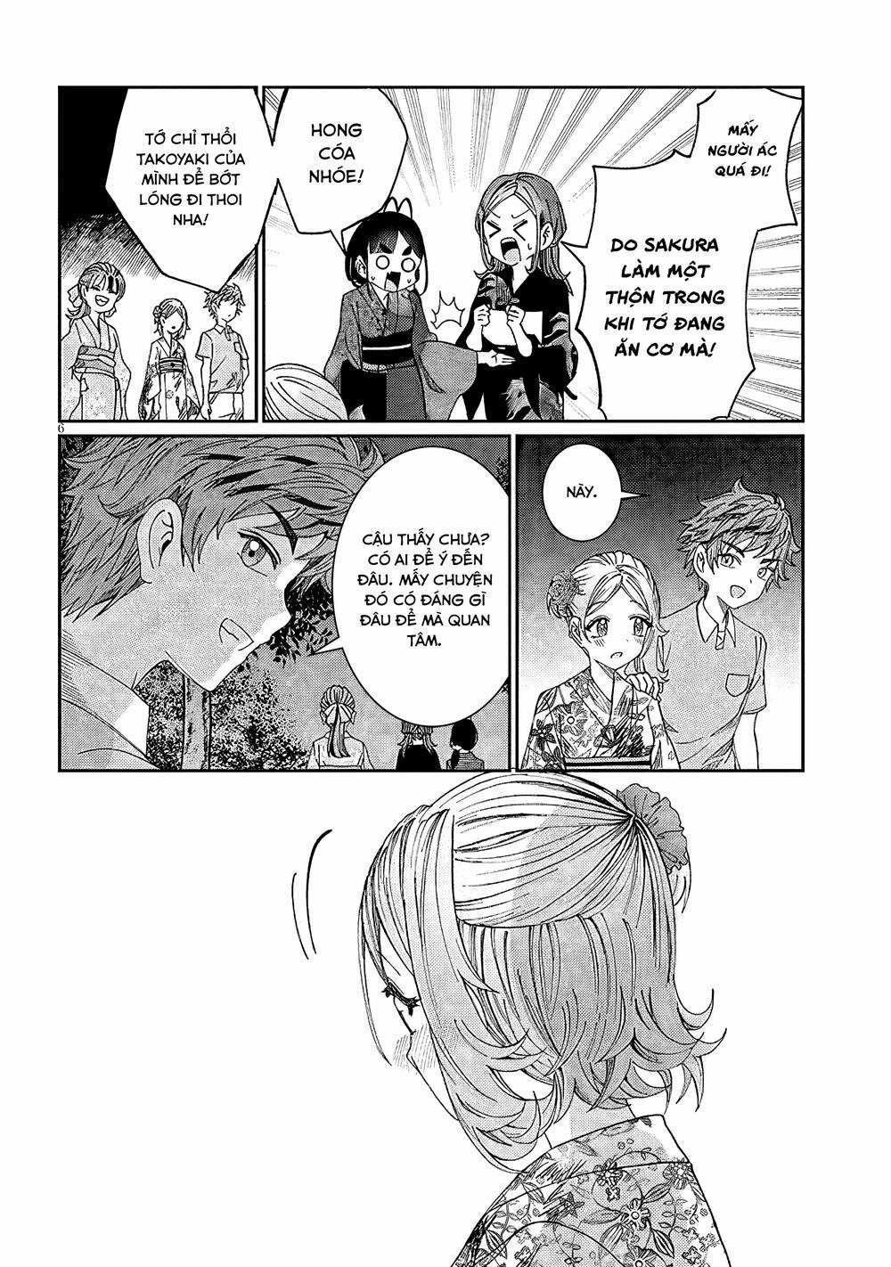 Kimi Wa Yakamashi Tojite Yo Kuchi Wo! Chapter 28 trang 6