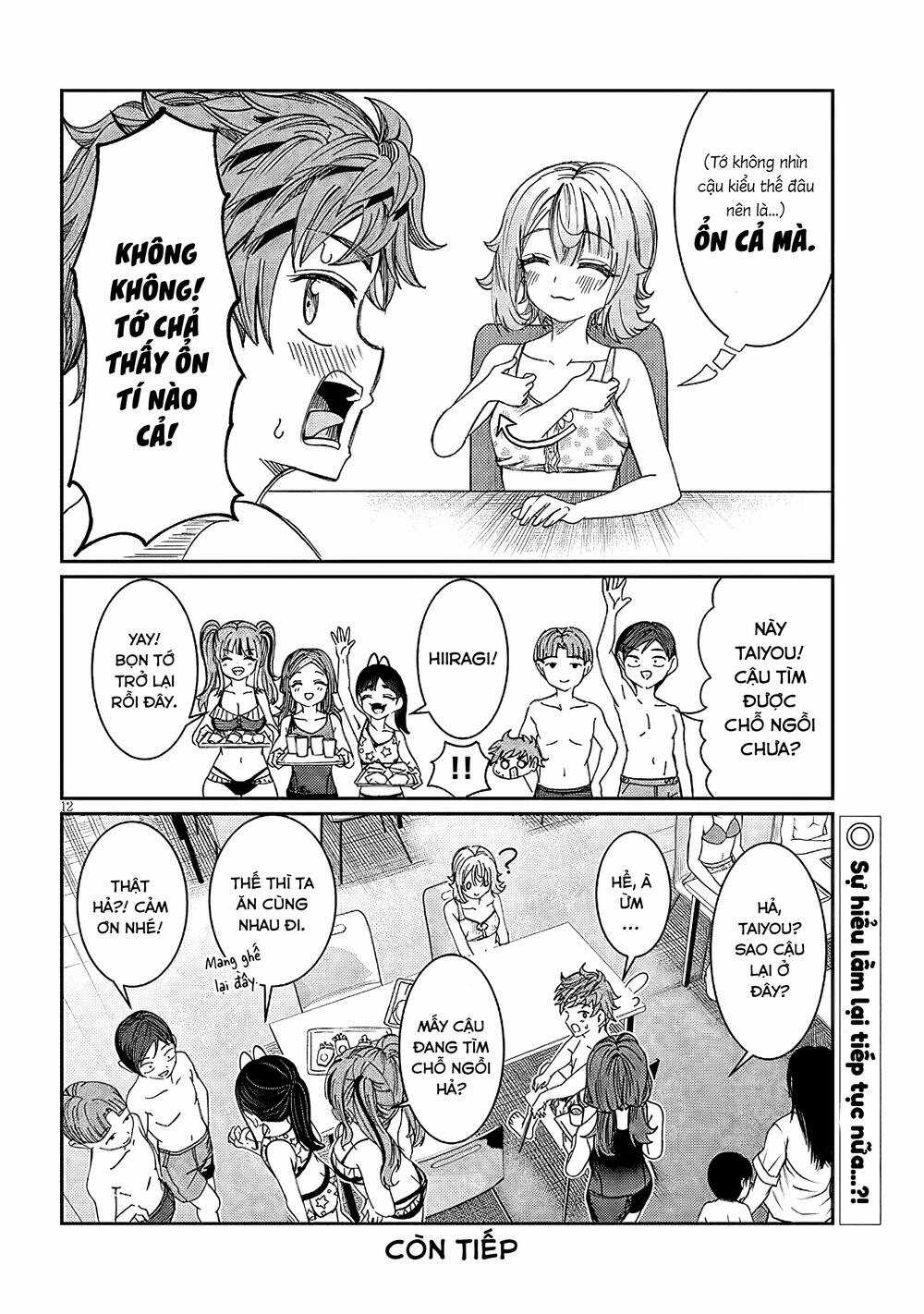 Kimi Wa Yakamashi Tojite Yo Kuchi Wo! Chapter 29 trang 12