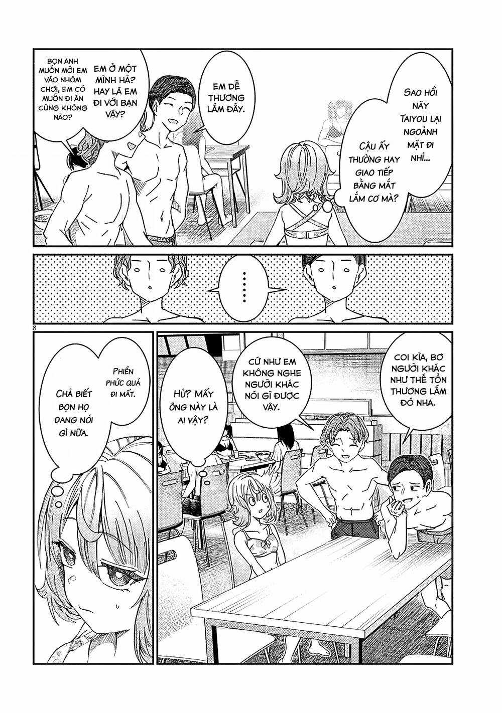 Kimi Wa Yakamashi Tojite Yo Kuchi Wo! Chapter 29 trang 8