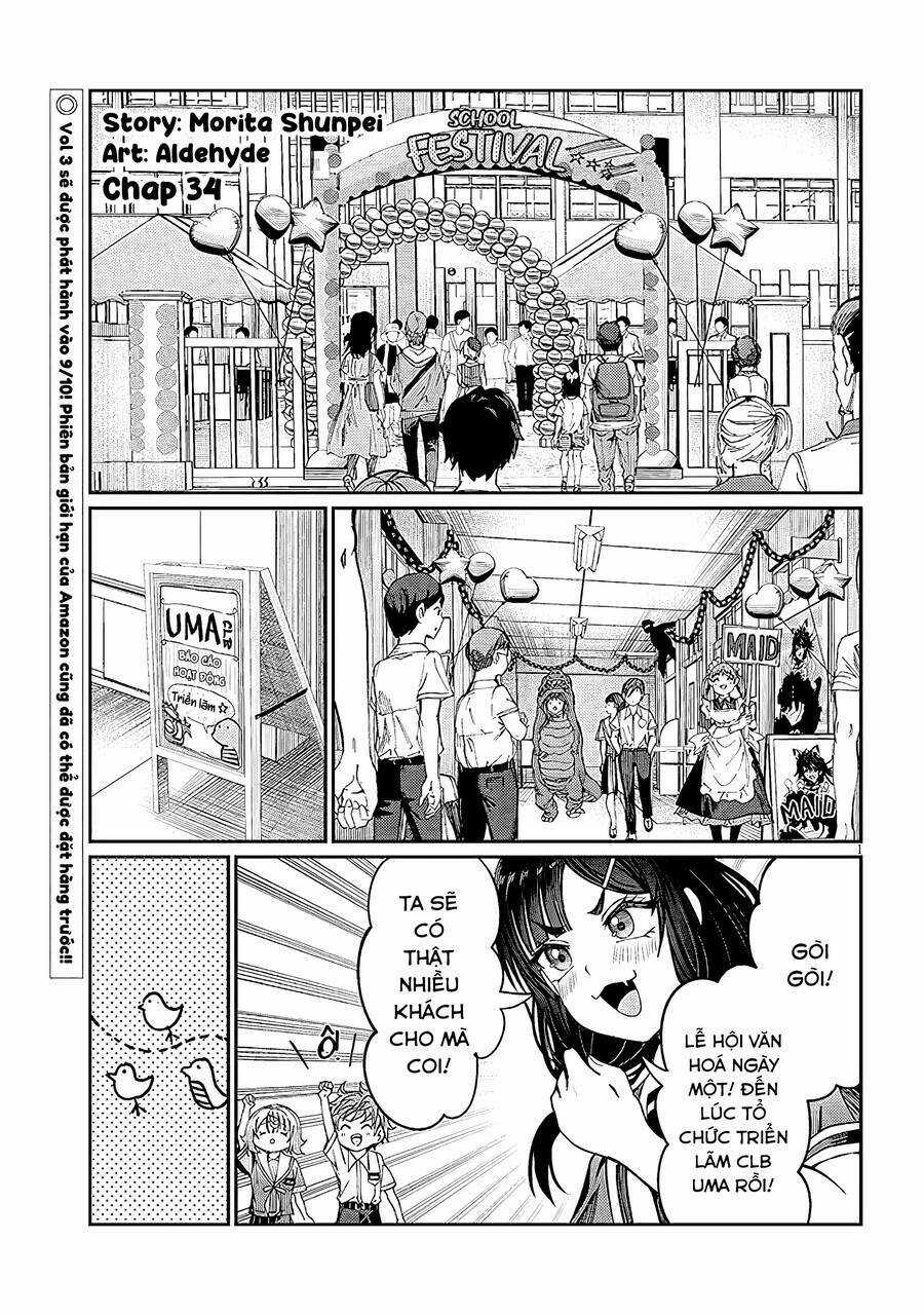 Kimi Wa Yakamashi Tojite Yo Kuchi Wo! Chapter 34 trang 1