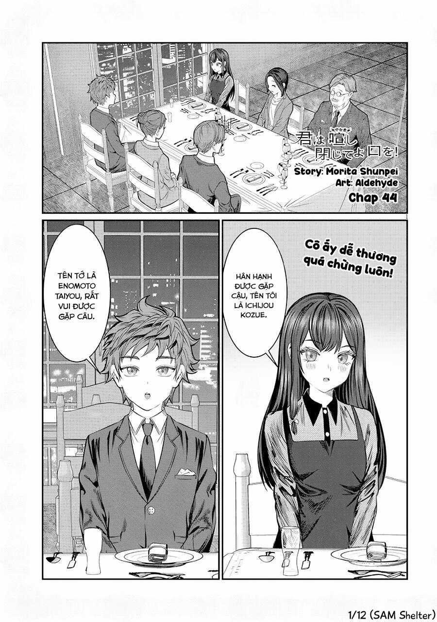 Kimi Wa Yakamashi Tojite Yo Kuchi Wo! Chapter 44 trang 1