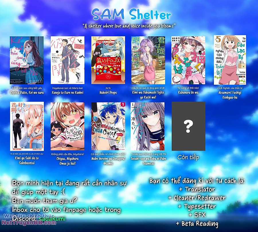 Kimi Wa Yakamashi Tojite Yo Kuchi Wo! Chapter 81 trang 13