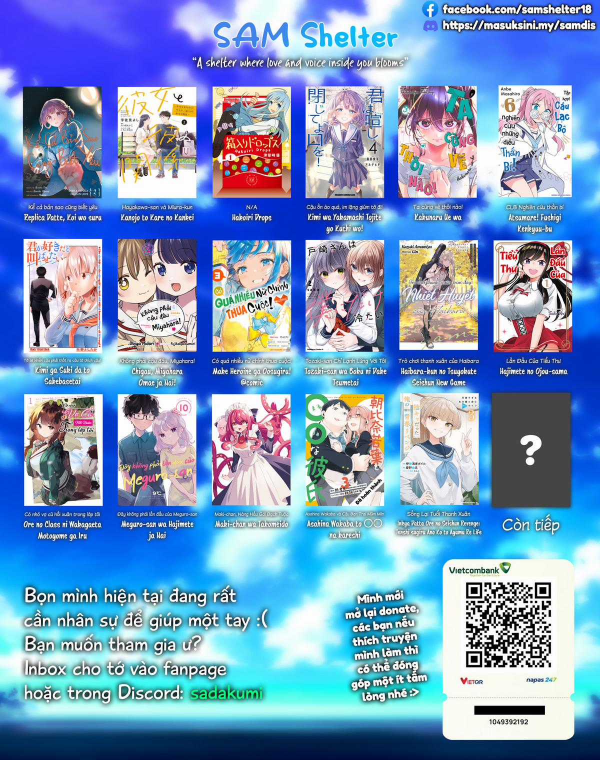 Kimi Wa Yakamashi Tojite Yo Kuchi Wo! Chapter 98 trang 7