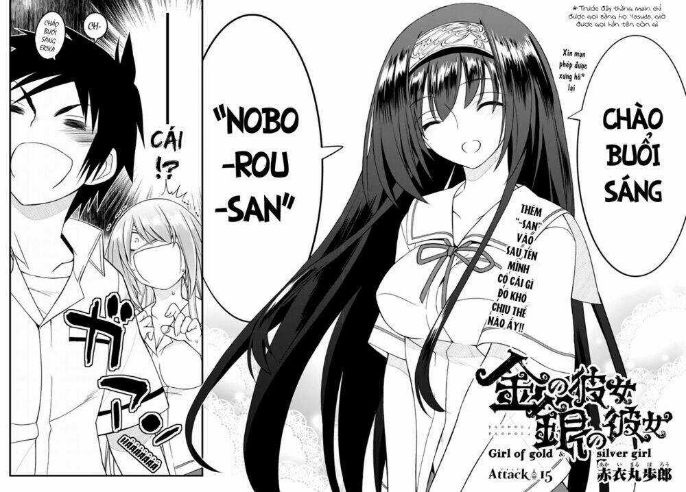 Kin No Kanojo, Gin No Kanojo Chapter 15 trang 4