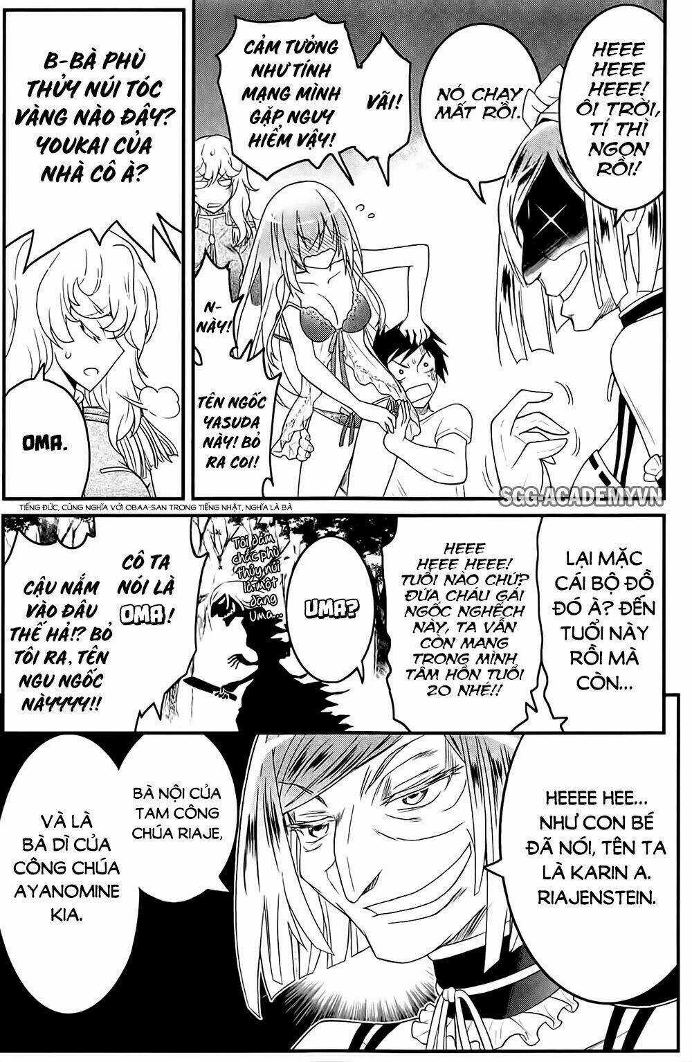 Kin No Kanojo, Gin No Kanojo Chapter 35 trang 8