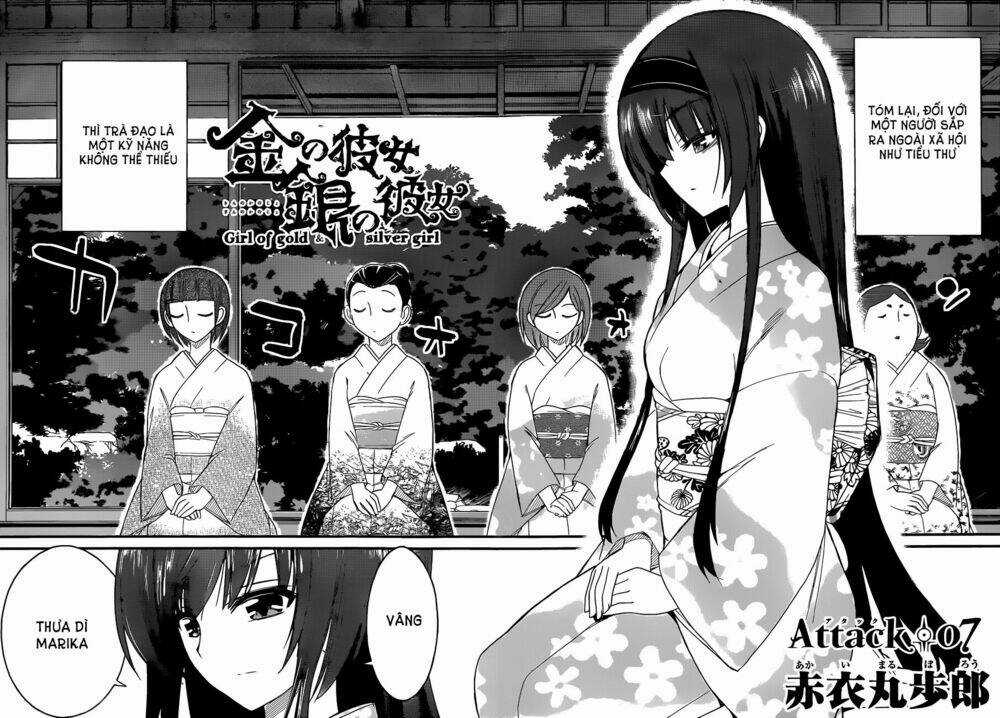 Kin No Kanojo, Gin No Kanojo Chapter 7 trang 4