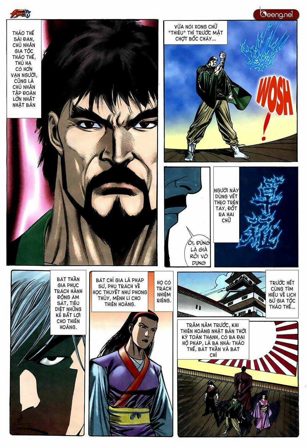 King Of Fighters Toàn Tập Chapter 1 trang 10
