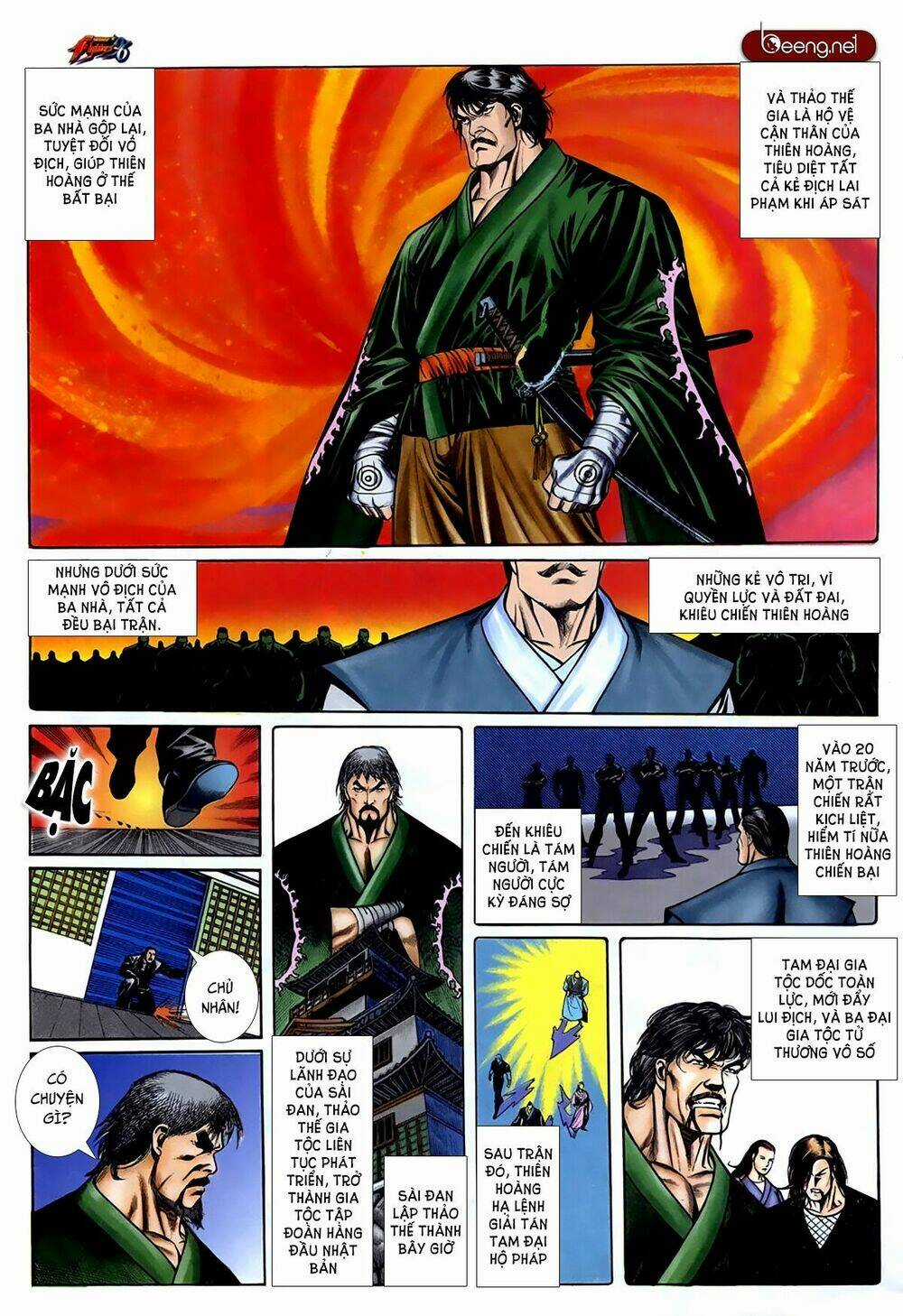 King Of Fighters Toàn Tập Chapter 1 trang 11