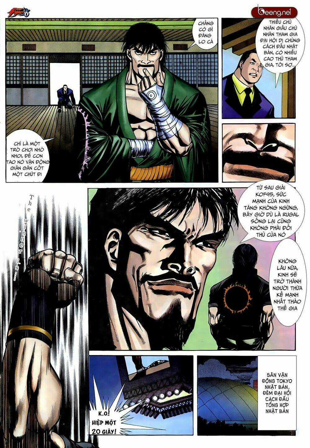 King Of Fighters Toàn Tập Chapter 1 trang 12