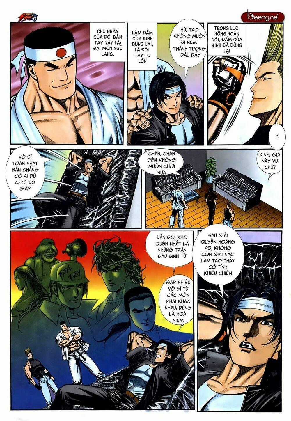 King Of Fighters Toàn Tập Chapter 1 trang 14