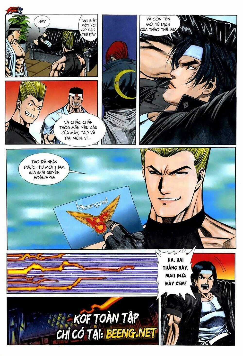 King Of Fighters Toàn Tập Chapter 1 trang 15