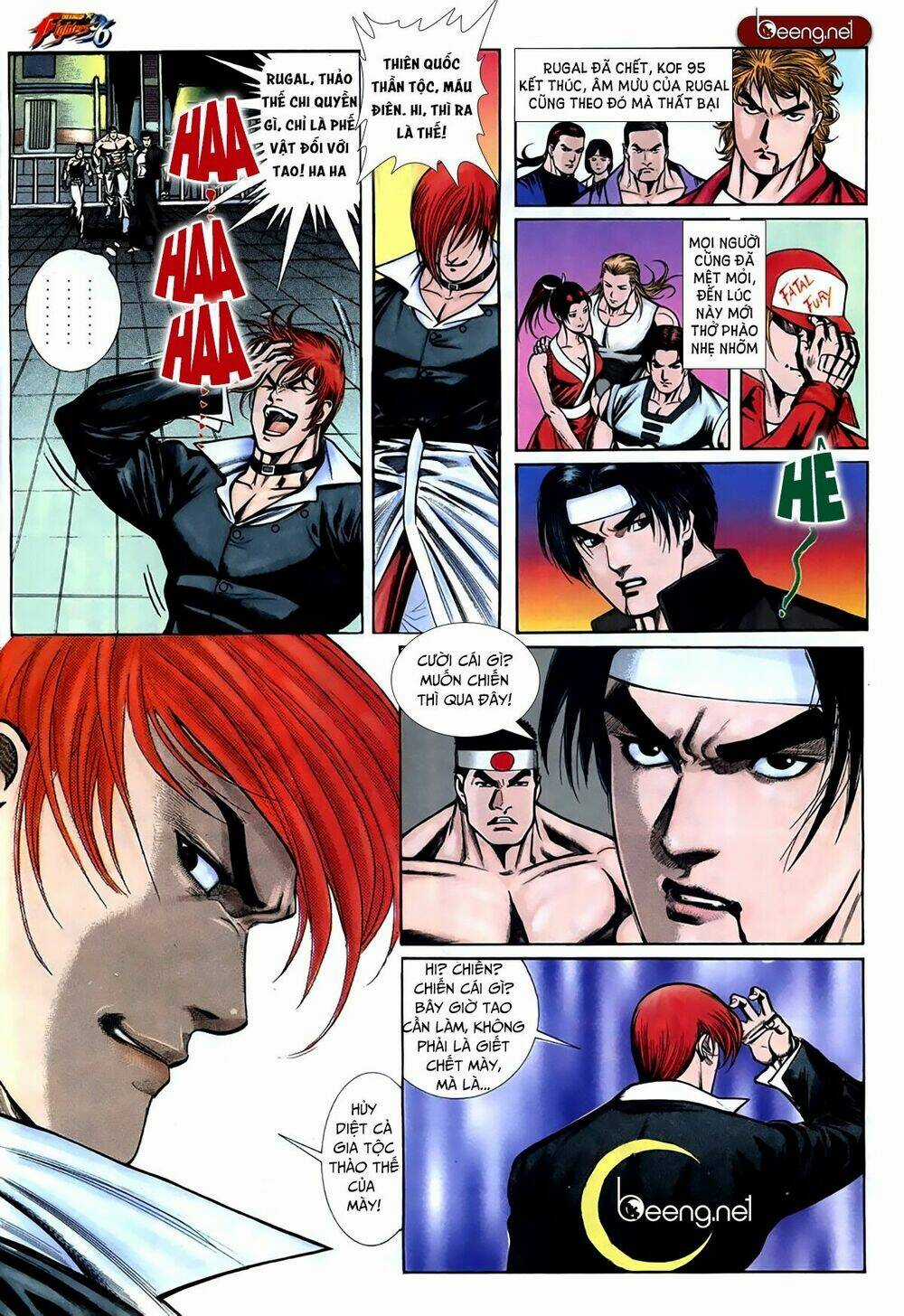 King Of Fighters Toàn Tập Chapter 1 trang 6