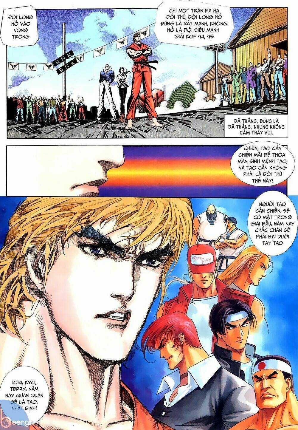 King Of Fighters Toàn Tập Chapter 10 trang 14