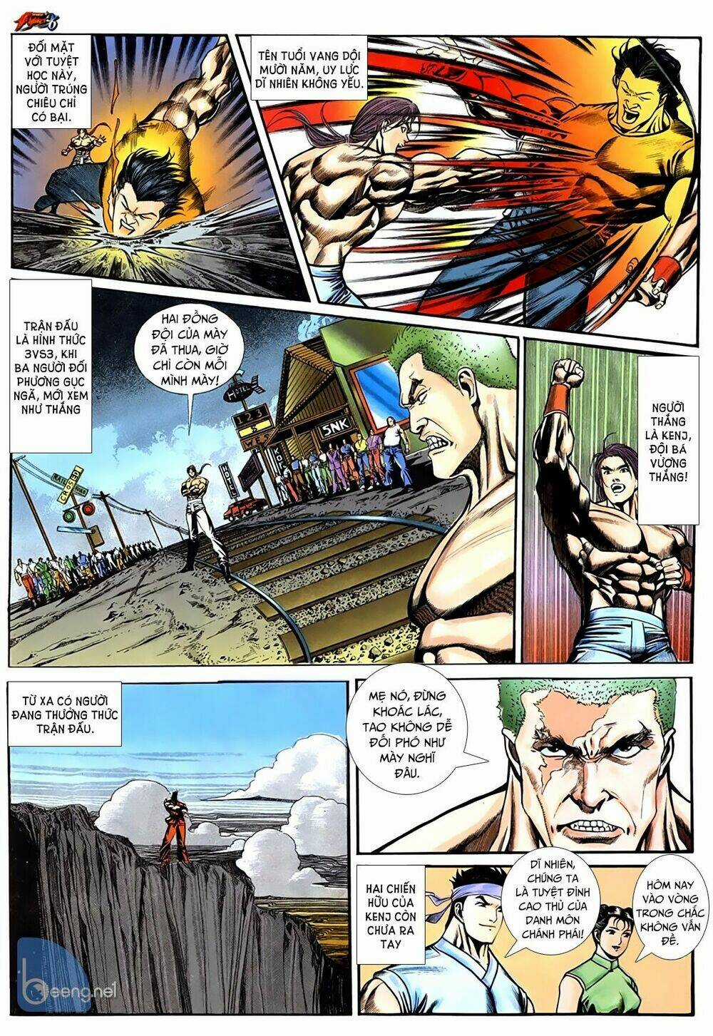 King Of Fighters Toàn Tập Chapter 10 trang 4